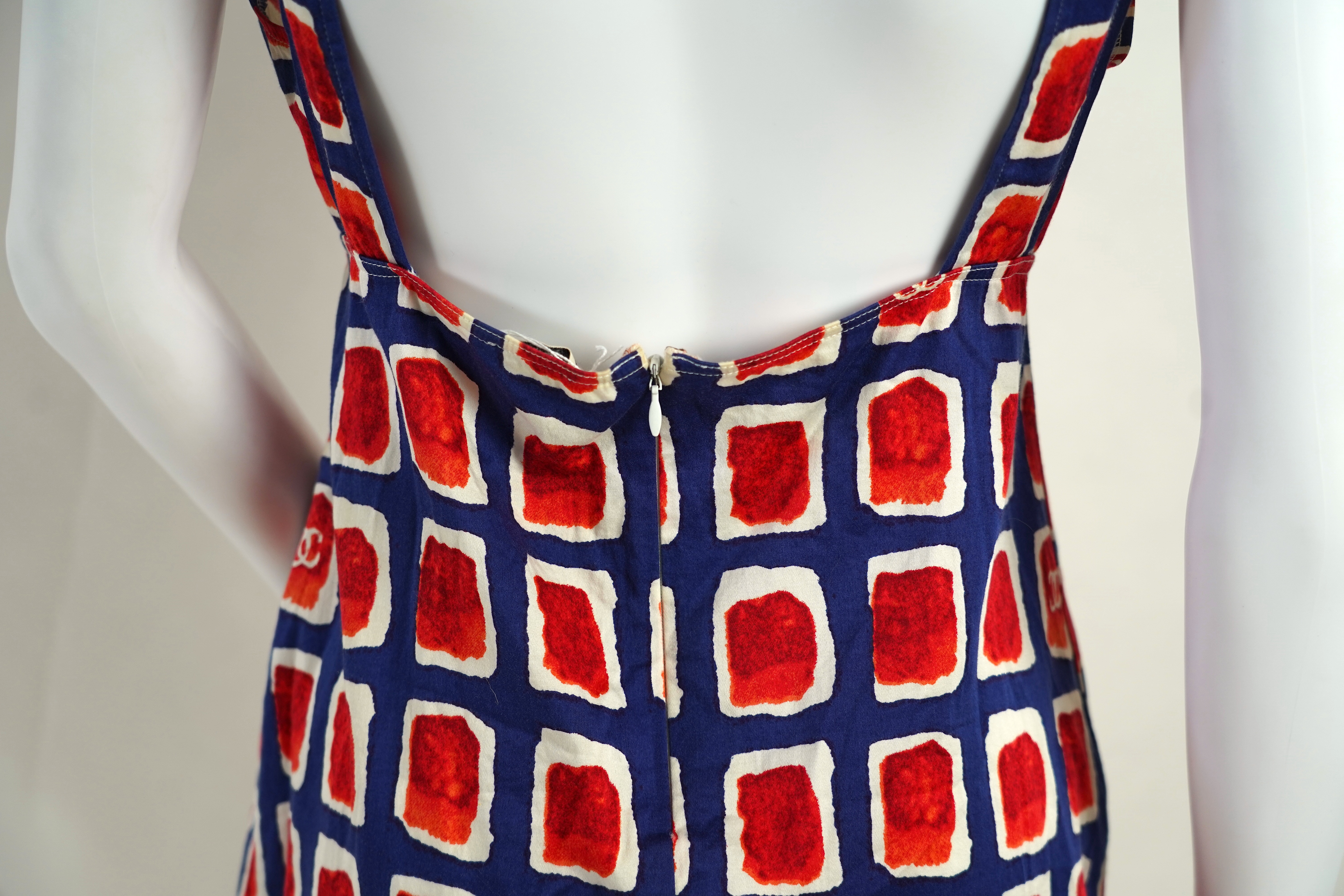 A vintage Chanel summer dress. Size UK 10